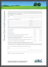 Private Client Health Declaration